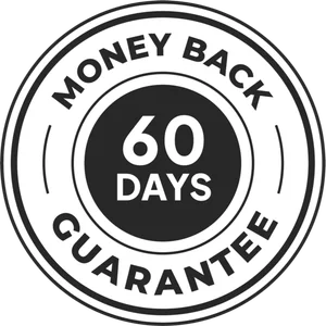 100 percent money back guarantee seal